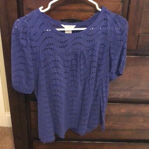 Purple boutique blouse